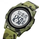 Часы мужские Skmei Military New Хаки + будильник и подсветка - изображение 1