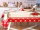 Скатерть гобеленовая Lefard Home Textile новогодняя с люрексом Carpi 140х240 см (8407007160263) - изображение 2