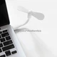 Маленький портативный гибкий вентилятор Переносной мини вентилятор от USB Portable Mini Fan Белый - изображение 7