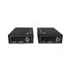 Подовжувач аудіо-відео Lucom Toslink M/F (over RJ45) x1 500m +3.5mm/RCADigital Cat5e6 сірий(62.09.8188) - зображення 2