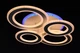 Люстра светодиодная потолочная LED светильник для квартиры на потолок лэд 26332 Белый 11х45х58 см. - изображение 10