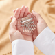 Музыкальный инструмент калимба Mini Kalimba Folem на 8 нот Прозрачная (820-2) - изображение 5