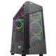Комплект Вентиляторов DARKFLASH CF11 PRO 6pin 120mm ARGB PWM 3шт, контроллер, пульт, Чорний - зображення 4