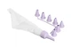 Мешок кондитерский с насадками Ardesto tasty baking AR-2307-LP фиолетовый - изображение 1