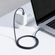 Кабель Baseus Crystal Shine Series Type-C to Type-C 100W (1.2m) фиолетовый - изображение 4