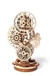 3D Пазлы UGEARS механические Стимпанк-часы 42 эл (70219) - изображение 2
