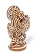 3D Пазлы UGEARS механические Стимпанк-часы 42 эл (70219) - изображение 1