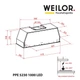 Вытяжка weilor ppe 5230 ss 1000 led Strip - изображение 8