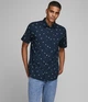 Рубашка Jack & Jones S Темно-синий 12170482NavyBlazer - изображение 2