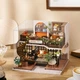 DIY House румбокс будинок 3D конструктор Forest Teashop LV-001 - зображення 7