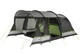 Палатка пять местная High Peak Garda 5.0 Light Grey/Dark Grey/Green (11823) - изображение 4