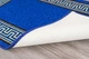 Килимок придверний, у передпокій, коридор MAC Carpet Taba 315 40х60 см Синій - зображення 2