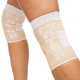 Наколенник бандаж эластичный фиксатор коленного сустава Matsa My Fit 0026 размер L Beige - изображение 2