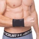 Напульсник эластичный для фиксации запястья Sibote My Fit 2588 размер L Black-Grey - изображение 2