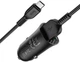 Автомобільний зарядний пристрій Hoco Z39 18W (QC3.0 + 2 USB + кабель microUSB) Чорний (27494) - зображення 4