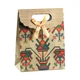 Сумочка подарочная Gift Bag Velcro Вышиванка 16,5х12,5х6 см Натуральный (13641) - изображение 3