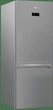 Холодильник з нижньою морозильною камерою BEKO RCNE560E35ZXB, 192х75х70см, 2 двері, Холодильне відділення - 356л, Морозильне відділення - 145л, A++, NF, Нержавіюча сталь (RCNE560E35ZXB) - зображення 1