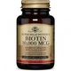 Биотин, Biotin, Solgar, 10000 мкг, 60 капсул (SOL-52387) - изображение 1