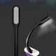 Портативна USB лампа підсвітка для ноутбука Led Plastic Light Black - изображение 2