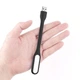 Портативна USB лампа підсвітка для ноутбука Led Plastic Light Black - изображение 6