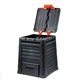 Компостер садовый Keter CURVER ECO COMPOSTER 320 Черный - изображение 3