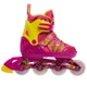 Роликовые коньки Zelart Jingfeng SK-179 31-34 с защитой Pink-Yellow - изображение 4