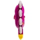 Роликовые коньки Zelart Jingfeng SK-179 31-34 с защитой Pink-Yellow - изображение 9