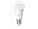 Розумна світлодіодна LED лампа Philips Hue E27 White and Color 1100лм 75Вт 9W, ZigBee, Bluetooth - зображення 15