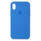 Silicone Case Original for Apple iPhone XR (HC) - Capri Blue - изображение 1