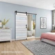 Раздвижная система в стиле LOFT для амбарных дверей BDHB01 с рельсой 2м - изображение 4