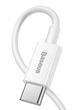 Кабель Baseus Superior Series Fast Charging Cable Type-C to Lightning PD 20W 1.5m CATLYS-B02 White - изображение 3