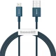 Кабель Baseus Superior Series Fast Charging Cable USB to Lightning 2.4A 2m CALYS-C03 Blue - изображение 1