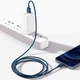 Кабель Baseus Superior Series Fast Charging Cable USB to Lightning 2.4A 2m CALYS-C03 Blue - изображение 4