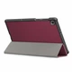 Чехол UniCase Slim для Lenovo Tab M10 Plus 1/2 Gen (TB-X606) - Wine Red - изображение 8