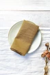 Льняные салфетки TouchableLinen 1 шт Коричнево-золотой Салфетка для сервировки стола 40х40 см - изображение 4