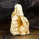 Статуэтка Нэцкэ Дзюродзин на олене Netsuke Гипс 4.3x3.4x2.2 см Бежевый (00677) - изображение 3