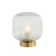 Настільна лампа Zambeliz 20250 Transparent - Brushed Brass - зображення 1