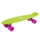 Скейт Пенни Борд Penny My Go Fish Skateboards SOFT 22" Green, розовые колеса - изображение 2