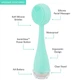Розумна щітка для очищення і комплексного масажу обличчя PMD Clean Smart Facial Cleansing Device Mint - зображення 7