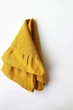 Льняные салфетки с рюшами TouchableLinen 1 шт Горчичный 45х45 см - изображение 6