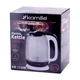 Электрочайник стеклянный Kamille KM-1720B 1,7 л 1850-2200 Вт бело-черный с синей LED-подсветкой для офиса и дома - изображение 5
