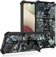 Чехол Military Shield для Samsung Galaxy M12 2021 / M127 бампер противоударный с подставкой Turquoise - изображение 1