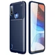 Чехол Fiber для Motorola Moto E7i / E7 Power / E7i Power бампер противоударный Blue - изображение 1