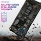 Чехол Military Shield для Samsung Galaxy M12 2021 / M127 бампер противоударный с подставкой Khaki - изображение 5