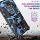 Чохол Military Shield для Samsung Galaxy S20 FE/G780 бампер протиударний з підставкою Blue - зображення 5