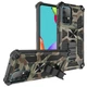 Чехол Military Shield для Samsung Galaxy A52 / A525 бампер противоударный с подставкой Khaki - изображение 1