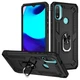 Чехол Shield для Motorola Moto E20 / E40 противоударный Бампер с подставкой Black - изображение 1