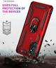 Чехол Shield для Samsung Galaxy M52 / M526 бампер противоударный с подставкой Red - изображение 4