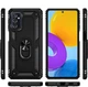 Чехол Shield для Samsung Galaxy M52 / M526 бампер противоударный с подставкой Black - изображение 5