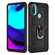 Чехол Shield для Motorola Moto E20 / E40 противоударный Бампер с подставкой Black - изображение 9